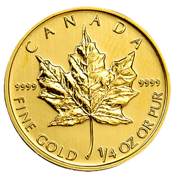 0.25 安士加拿大楓葉金幣