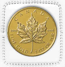 1安士加拿大楓葉金幣 (原廠密封)