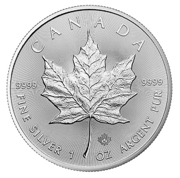 1盎司加拿大楓葉銀幣