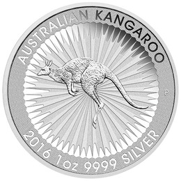 1安士澳洲袋鼠銀幣