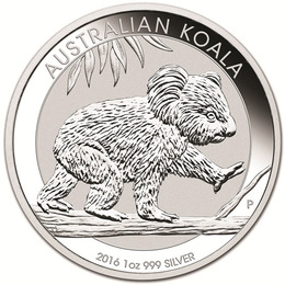 1安士澳洲無尾巴熊銀幣