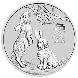 2023 2盎司澳洲兔年生肖銀幣