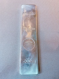 5kg德國Geiger Edelmetalle銀條