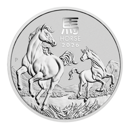 2026 1盎司澳洲馬年生肖銀幣