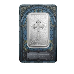 2026 PAMP 1盎司基督教十字架銀條