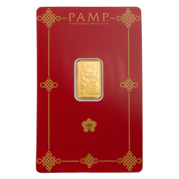 瑞士PAMP 2.5克招財貓金條