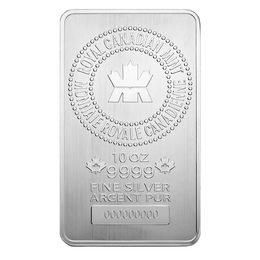 10盎司加拿大皇家鑄幣廠銀條