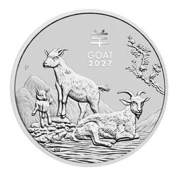 2027 1盎司澳洲羊年生肖銀幣(現貨)